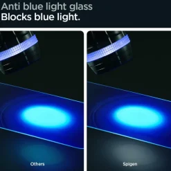 SZKŁO HARTOWANE SPIGEN Apple iPhone 13 / 13 Pro / 17E / 16E Glas.TR ”EZ Fit” 2-Pack Antiblue Glass