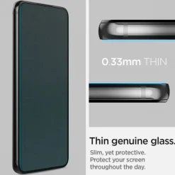 SZKŁO HARTOWANE Spigen Galaxy S22 Glas.Tr ”ez Fit” 2-Pack Samsung