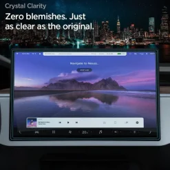 SZKŁO HARTOWANE SPIGEN GLASS FC ”EZ FIT” TESLA MODEL X 2022 / MODEL S 2021 BLACK
