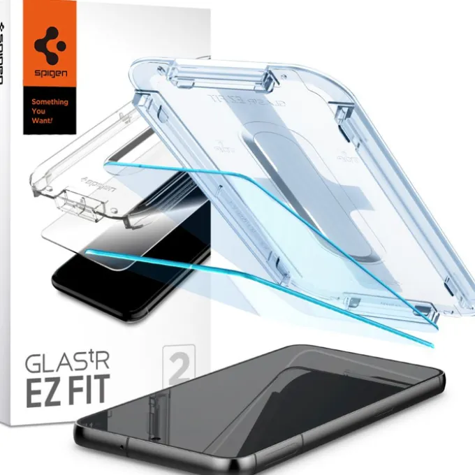 Szkło Hartowane Spigen Glas.tr ”ez Fit” 2-pack Galaxy S23 Plus Clear