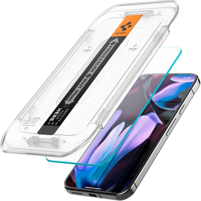 SZKŁO HARTOWANE SPIGEN GLAS.TR ”EZ FIT” 2-PACK GOOGLE PIXEL 9 / 9 PRO PIXEL 10 / 10 PRO CLEAR