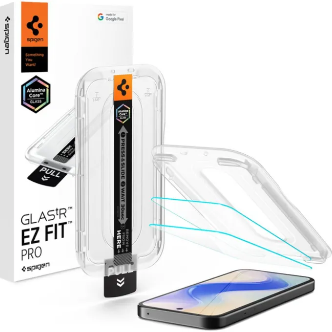 SZKŁO HARTOWANE SPIGEN GLAS.TR "EZ FIT PRO AC" 2-PACK GOOGLE PIXEL 10A CLEAR