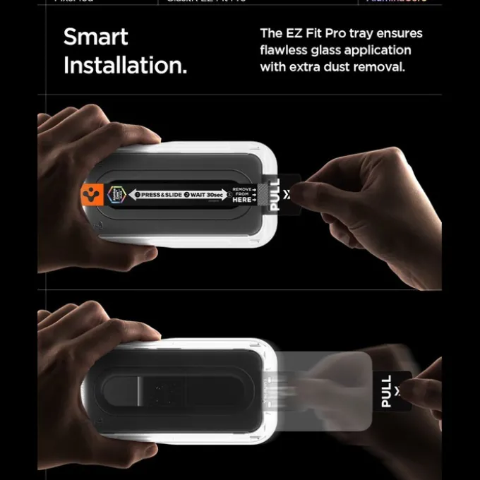 SZKŁO HARTOWANE SPIGEN GLAS.TR "EZ FIT PRO AC" 2-PACK GOOGLE PIXEL 10A CLEAR