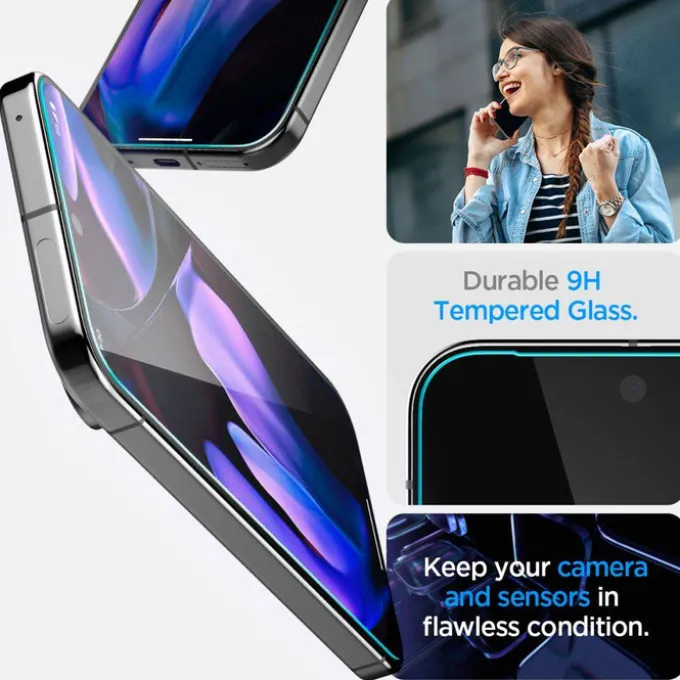 Szkło Hartowane Spigen Glas.tr ”ez Fit” 2-pack Google Pixel 9 Pro Xl / 10 Pro Xl Clear