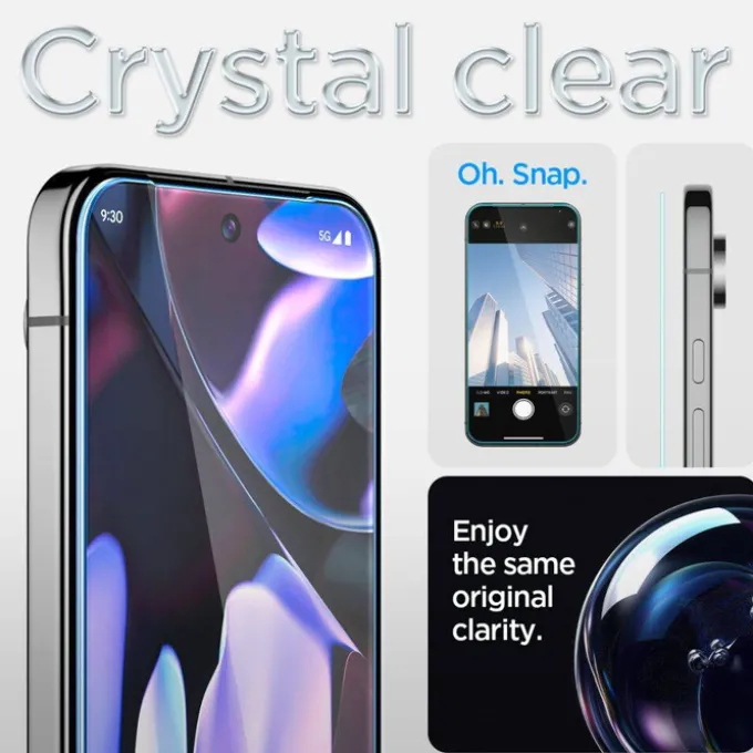 Szkło Hartowane Spigen Glas.tr ”ez Fit” 2-pack Google Pixel 9 Pro Xl / 10 Pro Xl Clear