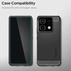 SZKŁO HARTOWANE SPIGEN GLAS.TR SLIM 2-PACK XIAOMI REDMI NOTE 13 PRO 5G CLEAR