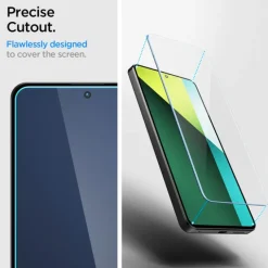 SZKŁO HARTOWANE SPIGEN GLAS.TR SLIM 2-PACK XIAOMI REDMI NOTE 13 PRO 5G CLEAR