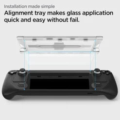 SZKŁO HARTOWANE SPIGEN GLAS.TR ”EZ FIT” STEAM DECK CLEAR