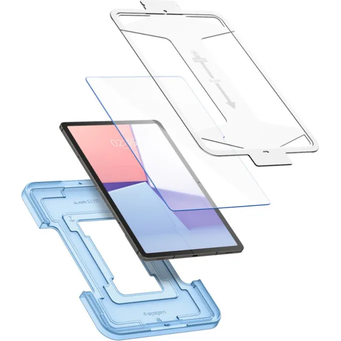Szkło Hartowane Spigen Glas.tr ”ez Fit” Galaxy Tab S9+ Plus 12.4 X810 / X816B Clear