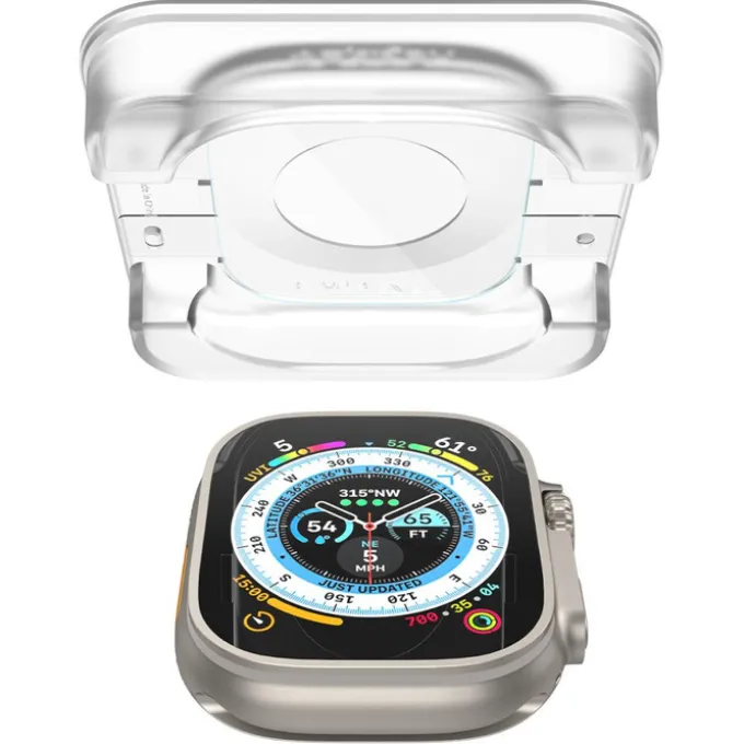 Szkło Hartowane Spigen Glas.tr ”ez Fit” 2-pack Apple Watch Ultra (49 Mm) Clear
