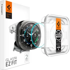 SZKŁO HARTOWANE SPIGEN GLAS.TR ”EZ-FIT” 2-PACK GALAXY WATCH ULTRA (47 MM) CLEAR