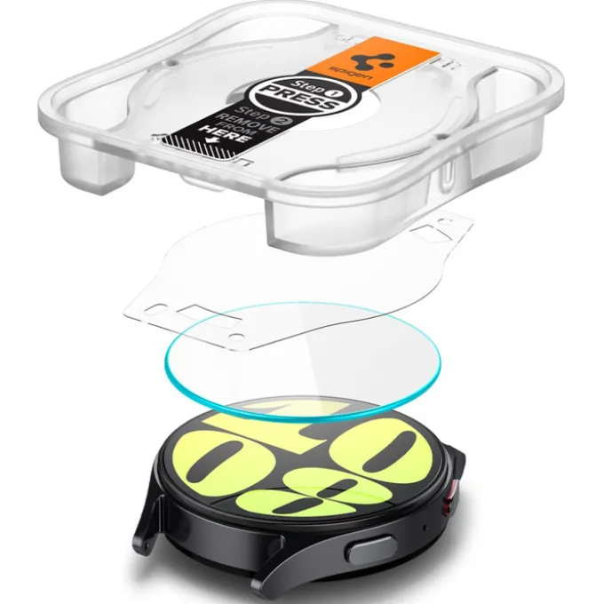 SZKŁO HARTOWANE SPIGEN GLAS.TR ”EZ-FIT” 2-PACK GALAXY WATCH 7 (44 MM) CLEAR