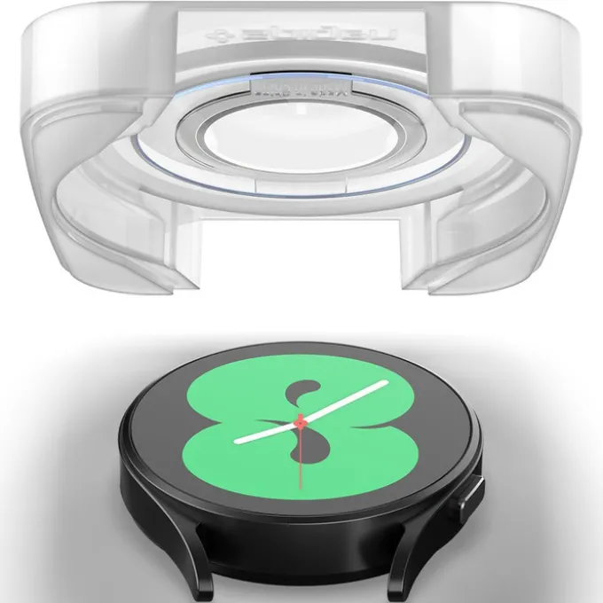 SZKŁO HARTOWANE SPIGEN GLAS.TR ”EZ-FIT” 2-PACK GALAXY WATCH 4 / 5 (40 MM)
