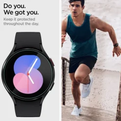 SZKŁO HARTOWANE SPIGEN GLAS.TR ”EZ-FIT” 2-PACK GALAXY WATCH 4 / 5 (40 MM)