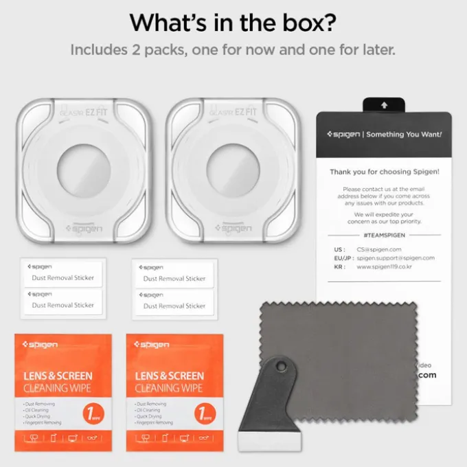 Szkło Hartowane Spigen Glas.tr ”ez-fit” 2-pack Galaxy Watch 6 (44 mm) Clear