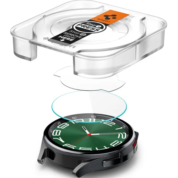 Szkło Hartowane Spigen Glas.tr ”ez-fit” 2-pack Galaxy Watch 6 Classic (47 mm) Clear