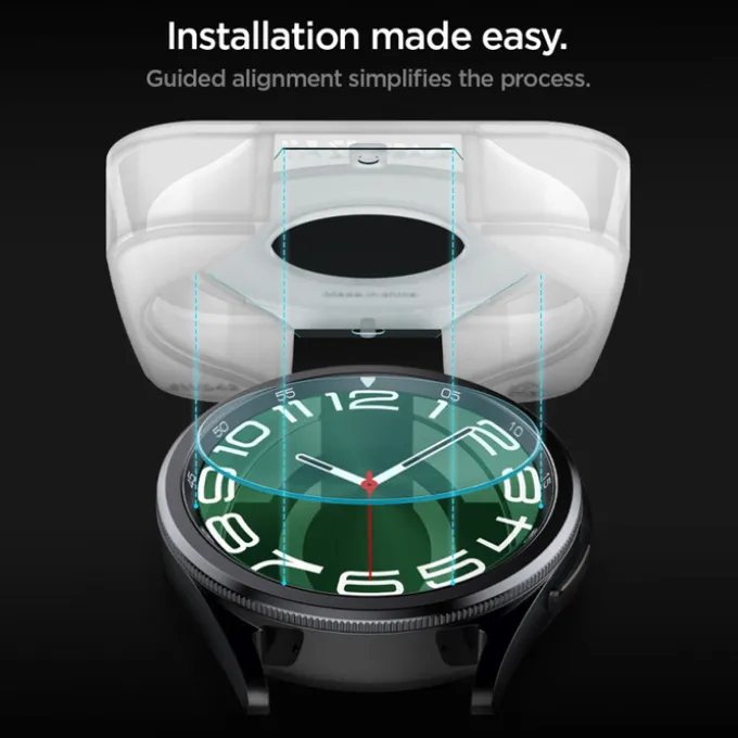 Szkło Hartowane Spigen Glas.tr ”ez-fit” 2-pack Galaxy Watch 6 Classic (47 mm) Clear