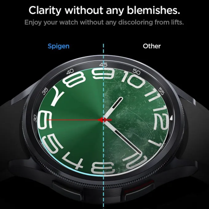 Szkło Hartowane Spigen Glas.tr ”ez-fit” 2-pack Galaxy Watch 6 Classic (47 mm) Clear