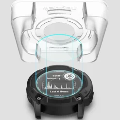 SZKŁO HARTOWANE SPIGEN GLAS.TR ”EZ FIT” 2-PACK GARMIN INSTINCT 2X SOLAR CLEAR