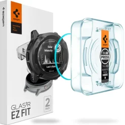 SZKŁO HARTOWANE SPIGEN GLAS.TR ”EZ FIT” 2-PACK GARMIN INSTINCT 2X SOLAR CLEAR