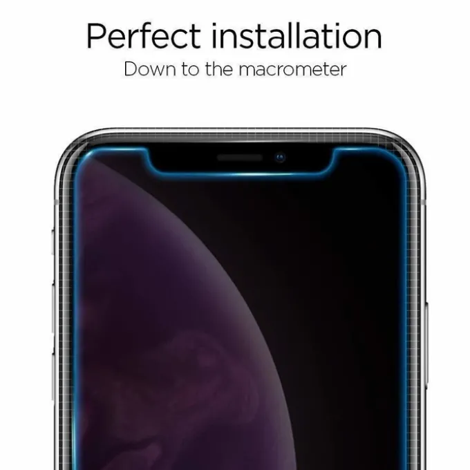 Szkło Hartowane SPIGEN GLAS.TR EZ FIT HD Apple iPhone XR