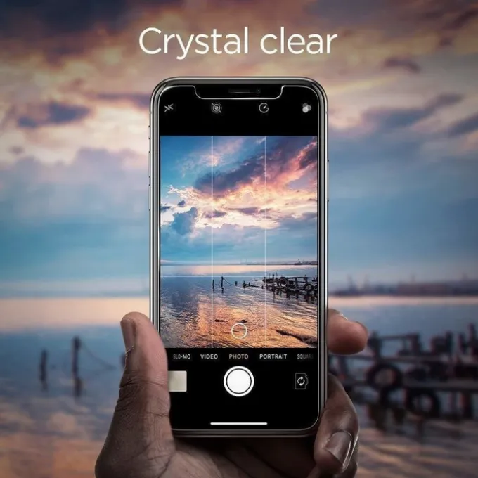 Szkło Hartowane SPIGEN GLAS.TR EZ FIT HD Apple iPhone XR