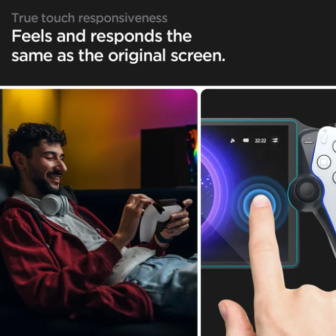 SZKŁO HARTOWANE SPIGEN GLAS.TR ”EZ FIT” SONY PLAYSTATION PORTAL CLEAR