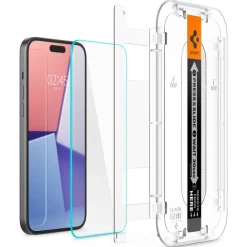 Szkło Hartowane Spigen Glas.tr ”ez Fit” iPhone 15 Plus Clear