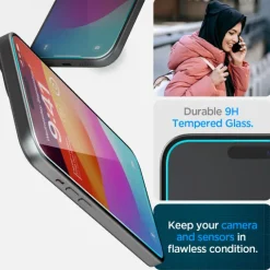 Szkło Hartowane Spigen Glas.tr ”ez Fit” iPhone 15 Plus Clear