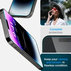 Szkło Hartowane Spigen Glas.tr ”ez Fit” 2-pack iPhone 14 Pro Max Clear