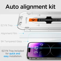 Szkło Hartowane Spigen Glas.tr ”ez Fit” 2-pack iPhone 14 Pro Max Clear
