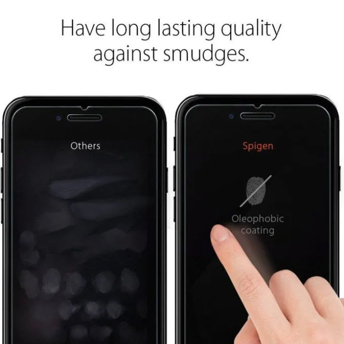 Szkło Hartowane SPIGEN Glas.Tr Slim iPhone SE 2022 2020 7 8