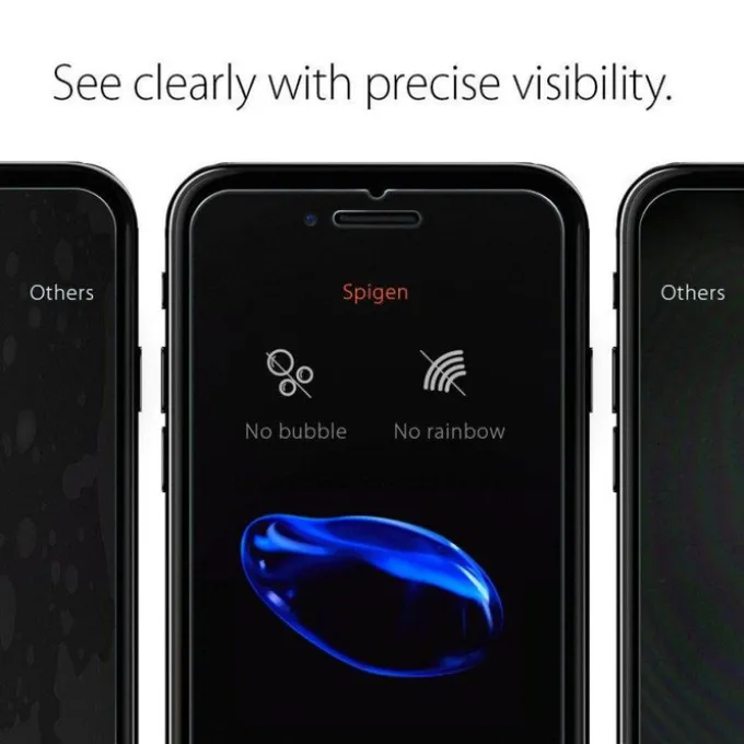 Szkło Hartowane SPIGEN Glas.Tr Slim iPhone SE 2022 2020 7 8