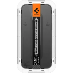 Szkło Hartowane Spigen Glas.tr ”ez Fit” Fc 2-pack iPhone 15 Pro Black