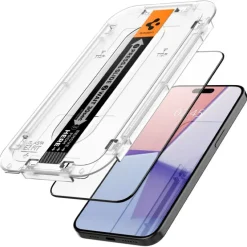 Szkło Hartowane Spigen Glas.tr ”ez Fit” Fc 2-pack iPhone 15 Pro Black