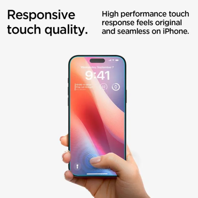 Szkło Hartowane Spigen Glas.tr ”ez Fit” 2-pack iPhone 15 /16 Privacy