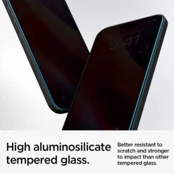 Szkło Hartowane Spigen Glas.tr ”ez Fit” 2-pack iPhone 15 /16 Privacy