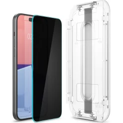 Szkło Hartowane Spigen Glas.tr ”ez Fit” 2-pack iPhone 15 /16 Privacy