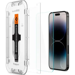 Szkło Hartowane Spigen Glas.tr ”ez Fit” 2-pack iPhone 14 Pro Clear