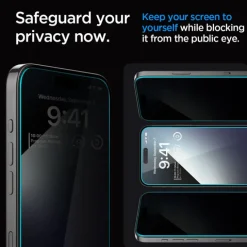 Szkło Hartowane Spigen Glas.tr ”ez Fit” iPhone 15 Plus Privacy