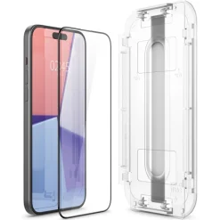 Szkło Hartowane Spigen Glas.tr ”ez Fit” Fc iPhone 15 Plus Black