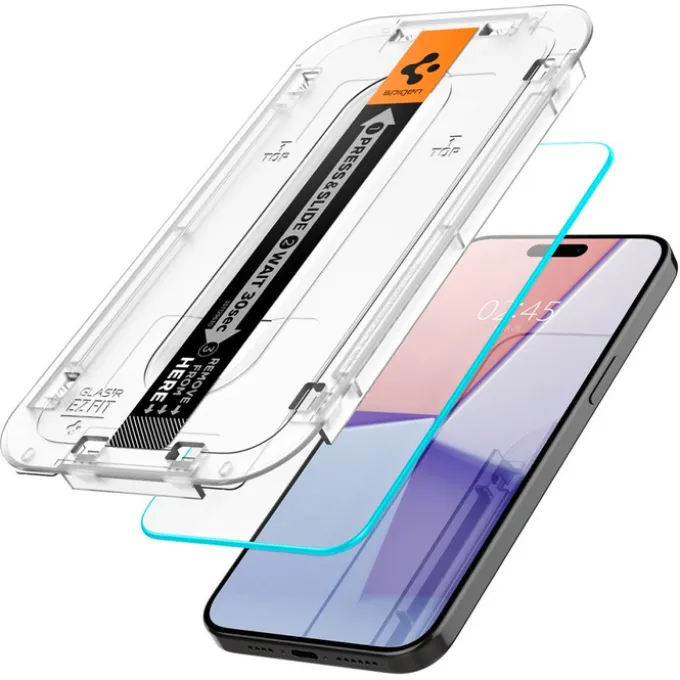 Szkło Hartowane Spigen Glas.tr ”ez Fit” iPhone 15 Pro Clear