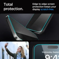 Szkło Hartowane Spigen Glas.tr ”ez Fit” 2-pack iPhone 15 Pro Max Privacy