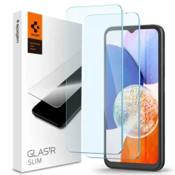 Szkło Hartowane Spigen Glas.tr Slim 2-pack Galaxy A14 5G Clear