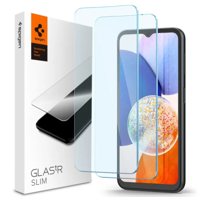 Szkło Hartowane Spigen Glas.tr Slim 2-pack Samsung Galaxy A15 4g / 5g / A25 5g Clear