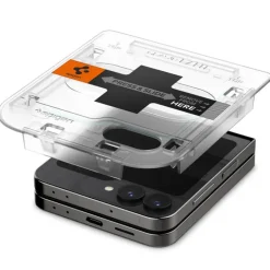 SZKŁO HARTOWANE SPIGEN GLAS.TR ”EZ FIT” 2-PACK GALAXY Z FLIP 6 / 7 FE CLEAR