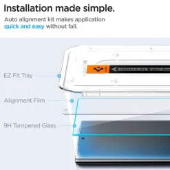 Szkło Hartowane Spigen Glas.tr ”ez Fit” 2-pack Samsung Galaxy S24 Ultra Clear
