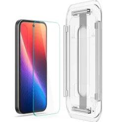 SZKŁO HARTOWANE SPIGEN GOOGLE PIXEL 9A GLAS.TR ”EZ FIT” 2-PACK CLEAR