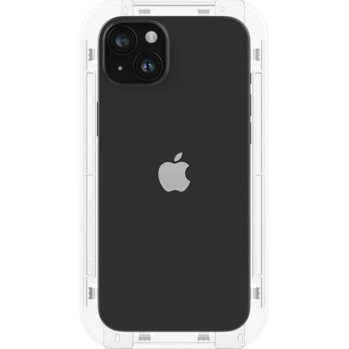 Szkło Hartowane Spigen iPhone 16 Plus / 15 Plus Glas.tr ”ez Fit” 2-pack