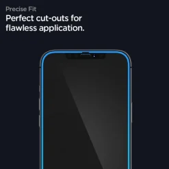 Szkło Hartowane SPIGEN iPhone 12 Pro Max Glass Fc Black Czarne